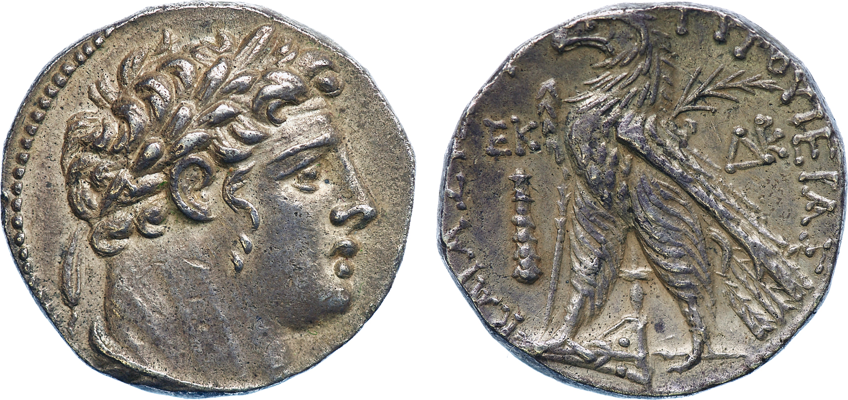 Silver shekel from Tyre